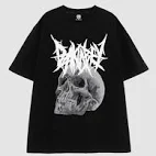 áo thun đen oversize